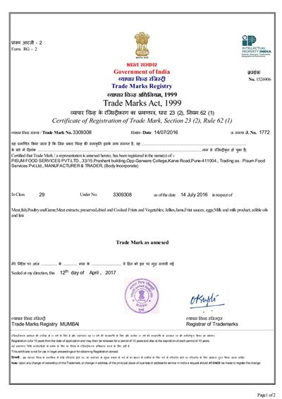 TRADEMARK-REGISTRTION-CLASS-29